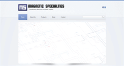 Desktop Screenshot of magspecinc.com